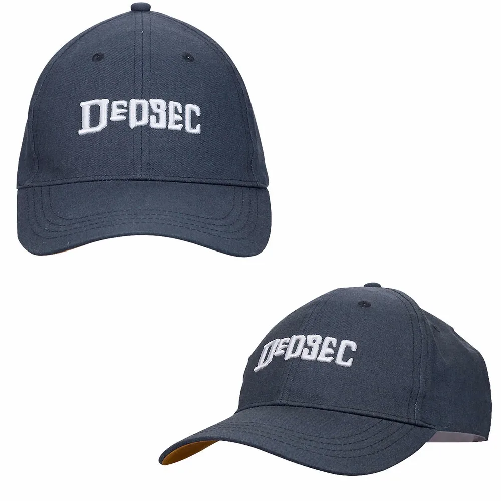 New Fashion Watch Dogs 2 Aiden Pearce Hats Light Blue Baseball Hats Cosplay Peaked Cap Halloween Christmas Gift (2)
