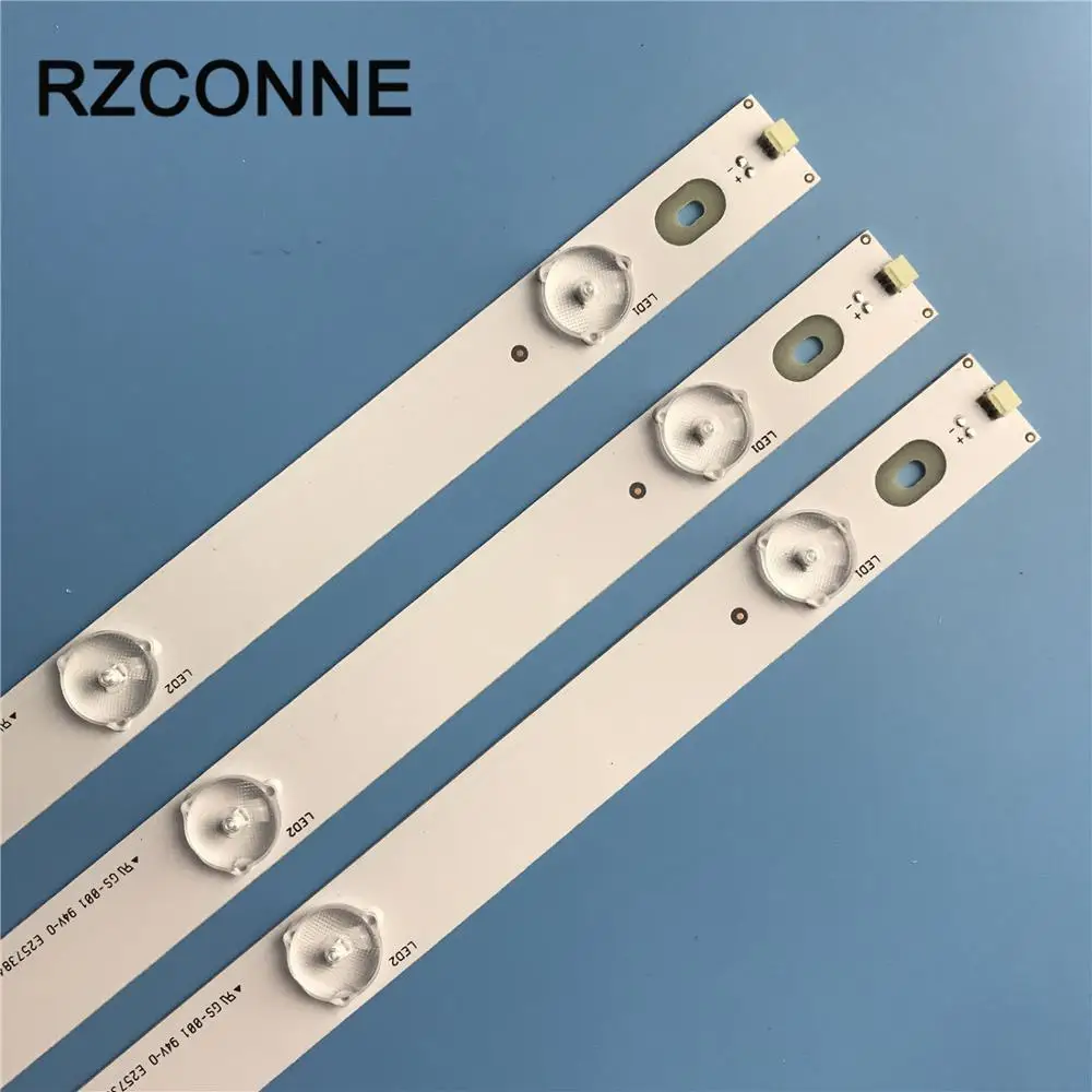 Faixa de Led Leds para Hisense ''tv Hd500df-b54 Rsag7.820.6660 50h5gb 50h5c 50h4c 50h4ca 50 5 Svh500a24 Hd500df-b53 - Imagem 3