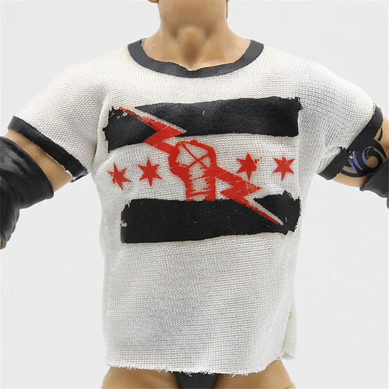 

Wrestling gladiators t shirts for figures Wrestler action Figures PVC model Toys cm punk
