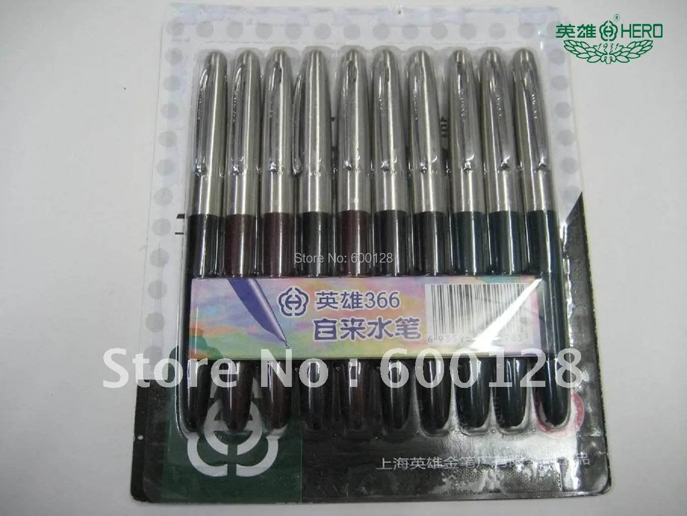 

Guaranteed 100% Genuine HERO, fountain pen , (366) , Have security check code, Wholesale and retail
