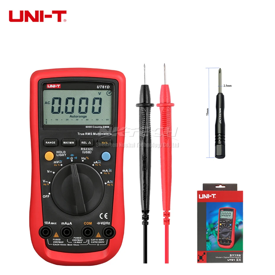 UNI-T UT61E  Digital Multimeter for sale online 