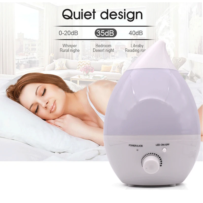 Ультразвуковой увлажнитель ароматизатор емкостью 1 5 л|mist maker|ultrasonic humidifieraroma diffuser |