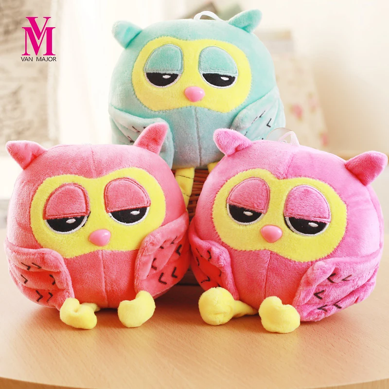 Vanmajor Hot Selling 20cm Super Cute Owl 1pcs Plush Toys Baby Toys 2 Colors Super Soft