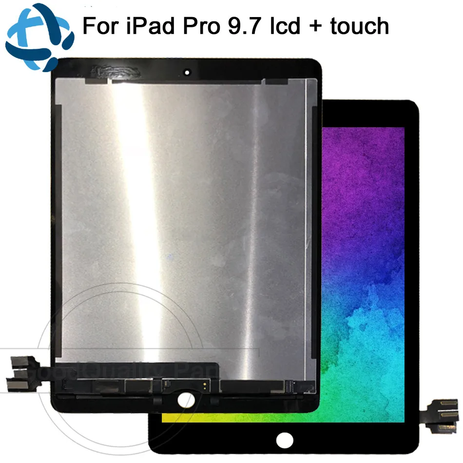 Для iPad Pro 9,7( версия) ЖК-дисплей матричный сенсорный экран A1673 A1674 A1675 ЖК-дигитайзер сенсор планшет ПК в сборе
