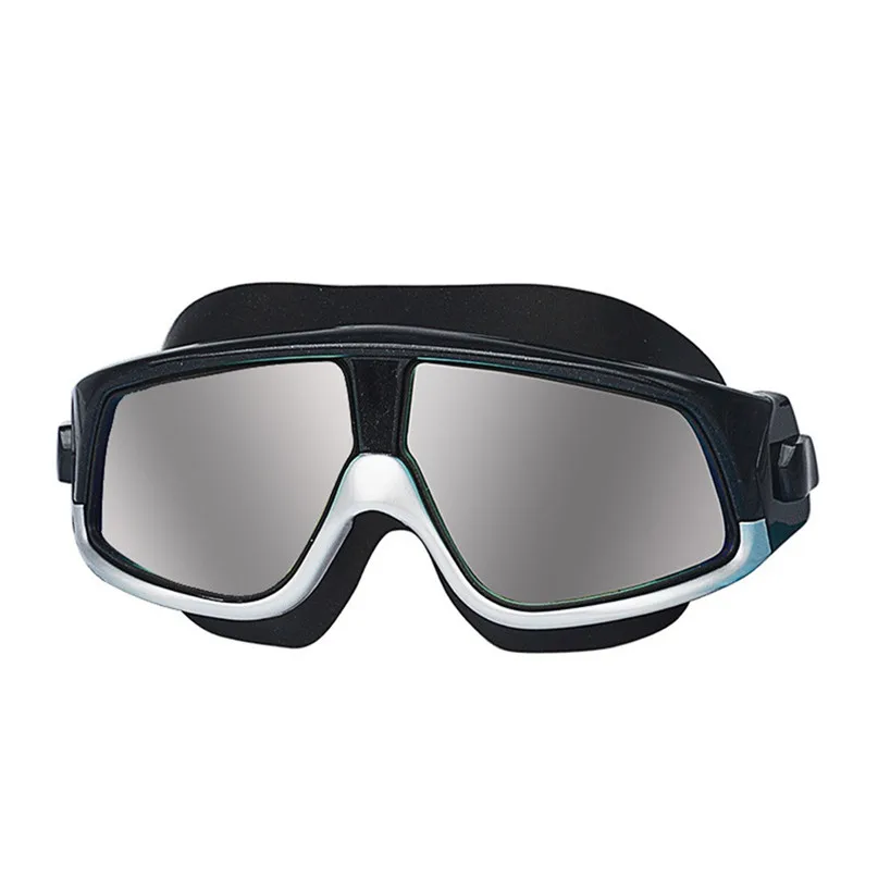 New Professional Anti-Fog UV Protection Adjustable Swimming Goggles Men Women Waterproof HD plating glasses adult Eyewear #3J10 (2)