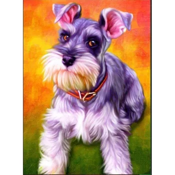 Tanie DIY 5d Obraz Zwierzęcia Haft Diamentowy Pies Pełny Kwadrat/okrągły Diamentowy Haft Sprzedaż Diamentowy Obraz Z Kryształków Home Decor Prezent