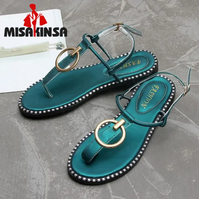 

MISAKINSA Women Summer Sandals Bowknot Flip Flop Woman Summer Sandals Fashion Flat Slippers Woman Shoes Footwear Size 35-39