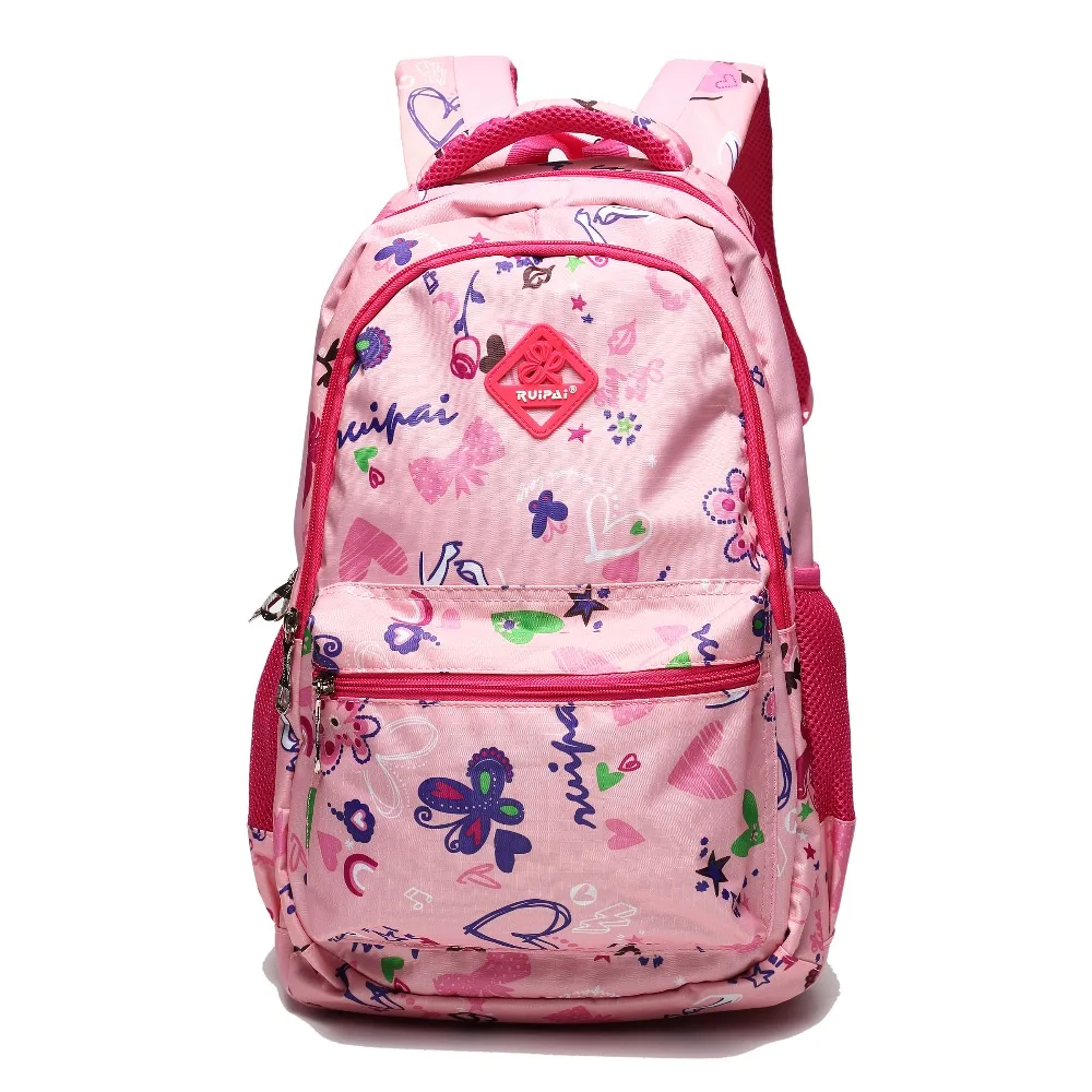 New preppy style sweet backpack for girls printing girl school bag