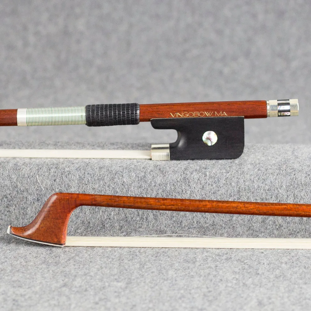 Koop 4 4 Maat CELLO BOOG Carbon Core Pernambuco Skin Stick Ebony Kikker Mongoli euml; Paardenhaar Straight Cello Onderdelen Accessoires 120C