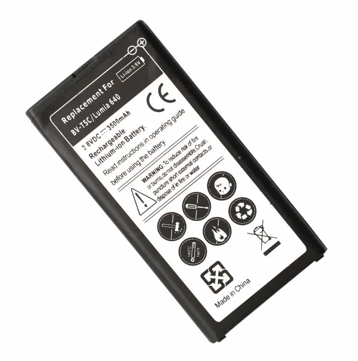 Ciszean 2x3500 мАч BV T5C 640 В постоянного тока Сменный аккумулятор для телефона +