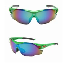 6 цветов женские солнцезащитные очки на открытом воздухе взрывозащищенные мужские велосипедные очки линзы ослепительные цветные очки Паркур