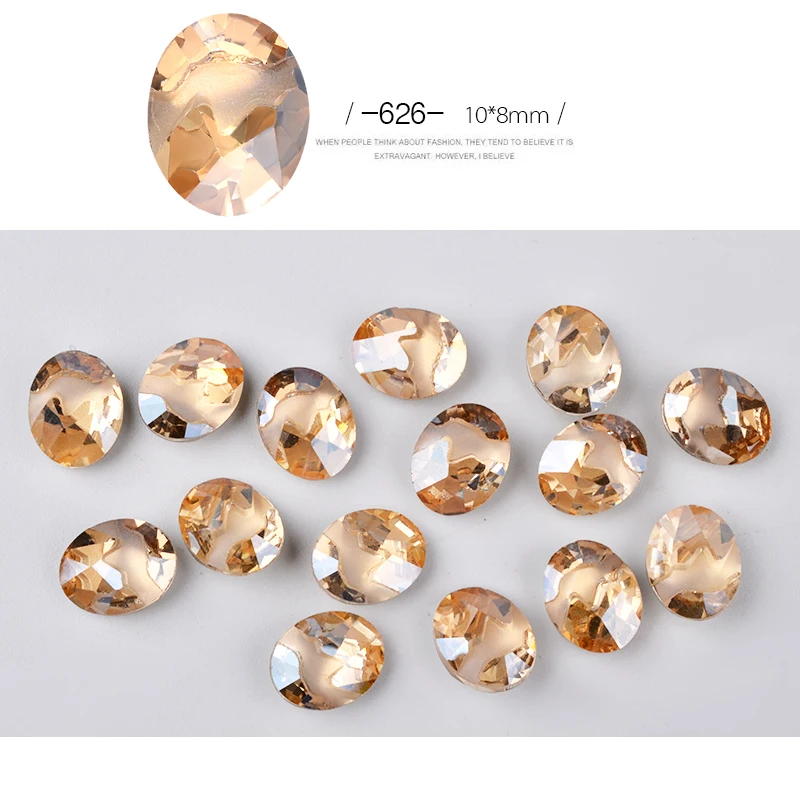 10-St-cke-Flamme-Rock-Chameleon-Kristall-Nagel-Strass-DIY-Oval-Sharp-Charme-3d-Nagel-Schmuck (2)