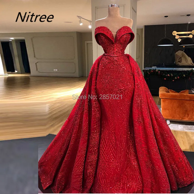 Red shining dress Outlet