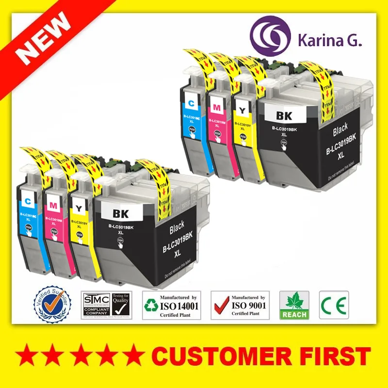 

Compatible Ink Cartridge for Brother LC3019 LC3019XXL suit For Brother MFC-J5330DW,MFC-J6530DW,MFC-J6730DW,MFC-J6930DW