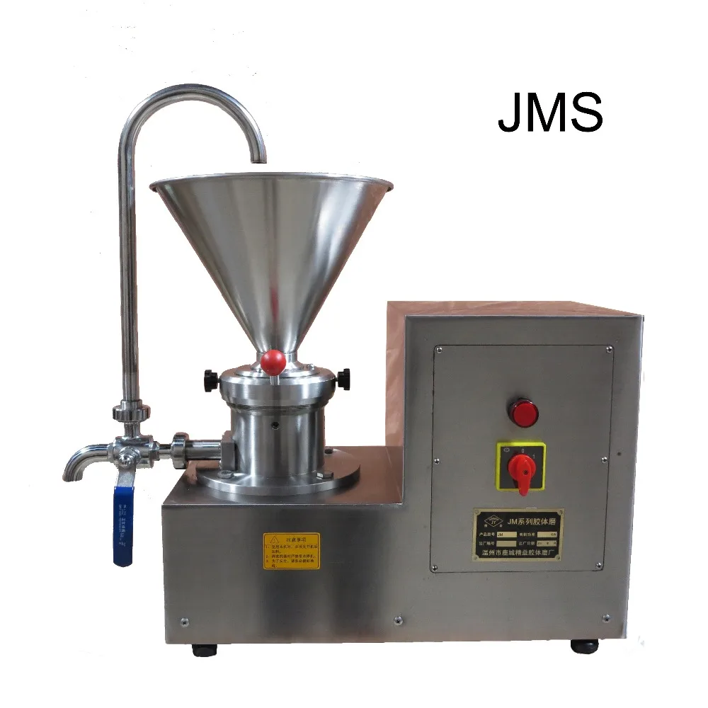 JMS 60 коллоидная мельница фрезерный станок для сои свежий арахис подсолнечник
