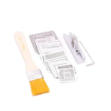 Для ноутбуков Nvidia чип 36 шт./компл. BGA трафарет Tample комплект+ джиг+ щетка