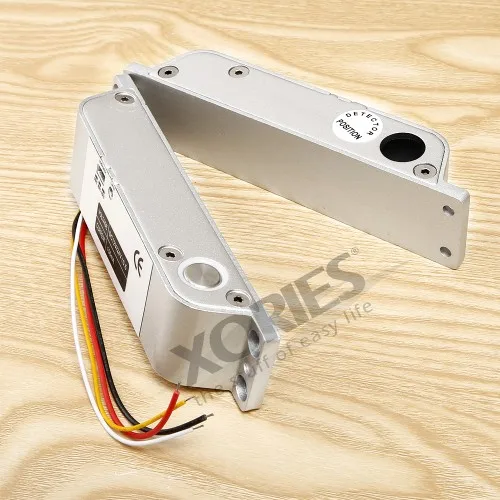 

HOMSECUR DC12V Door Security Bolt Lock With 0/3/6s Delay Timer For Time Attendance System