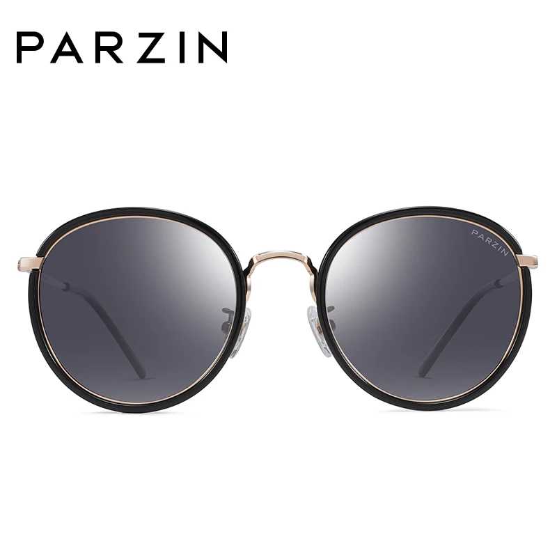 Polarisierte 2018 Len Frame Beschichtung L Oval Brillen Linsen Frauen Silver Purple Hohe Für Black Qualität transparent Sonnenbrille Le Spiegel Tac Metall Fahr Rahmen Parzin Gläser tea black qx4t7aUw
