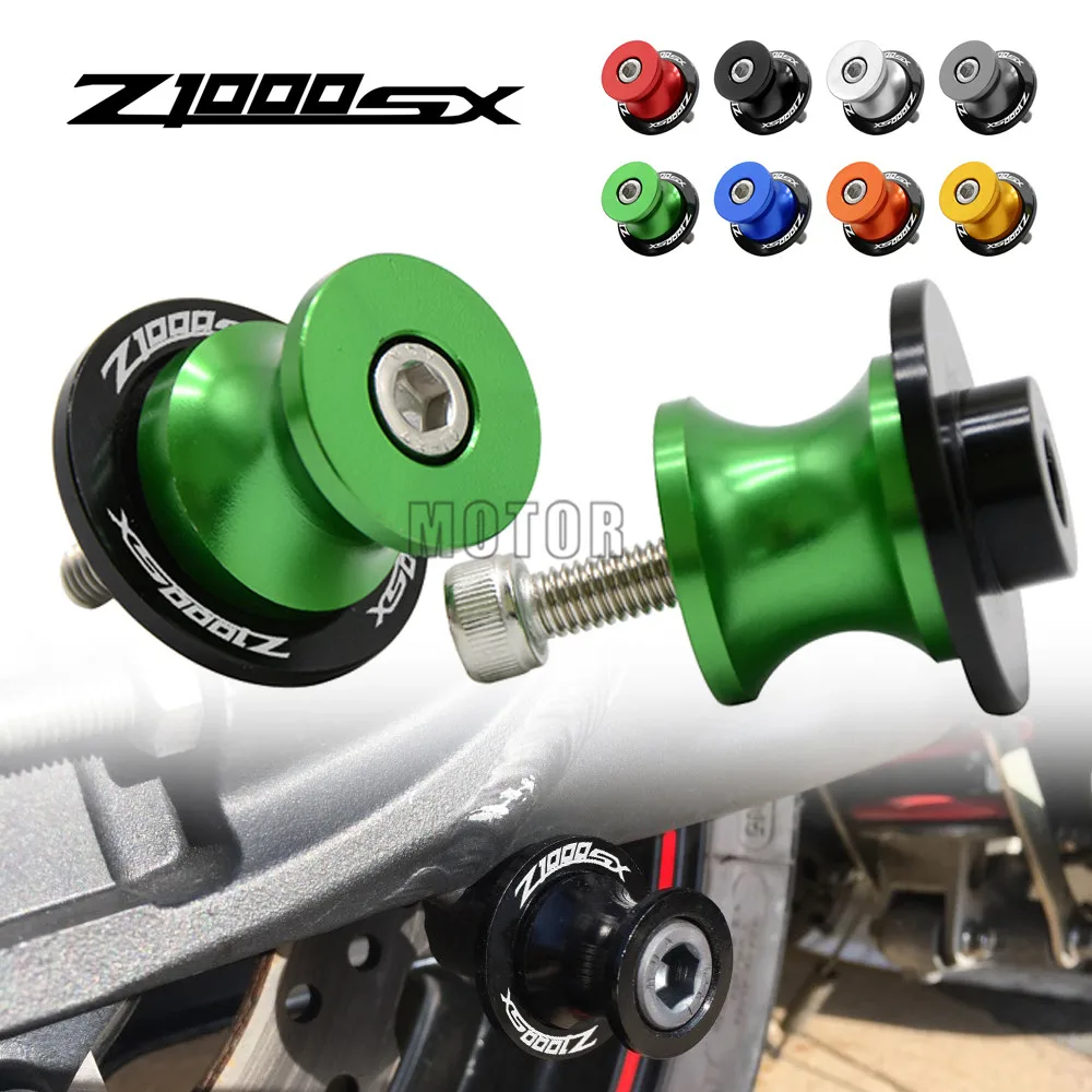 

8MM For Kawasaki Z1000SX 2014 2015 Z 1000 Z1000 SX CNC Motorcycle Rear Swingarm Sliders Spools Stand Screws Swing Arm Protection