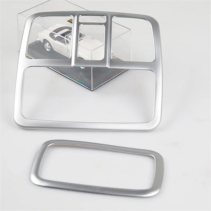 

FIT FOR HYUNDAI 2011 2012 2013 2014 IX35 TUSCON ABS CHROME ROOF MAP READING LIGHT PANEL TRIM COVER LAMP Car-Styling ACCESSORIES