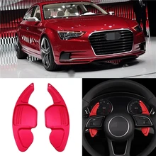 For AUDI A3 S3 A4 S4 B8 A5 S5 A6 S6 A8 R8 Q5 Q7 TT DSG 1 Pair Car Steering Wheel Extension Shifters Shift Aluminum Shift Paddles For AUDI A3 S3 A4 S4 B8 A5 S5 A6 S6 A8 R8 Q5 Q7 TT DSG 1 Pair Car Steering Wheel Extension Shifters Shift Aluminum Shift Paddles