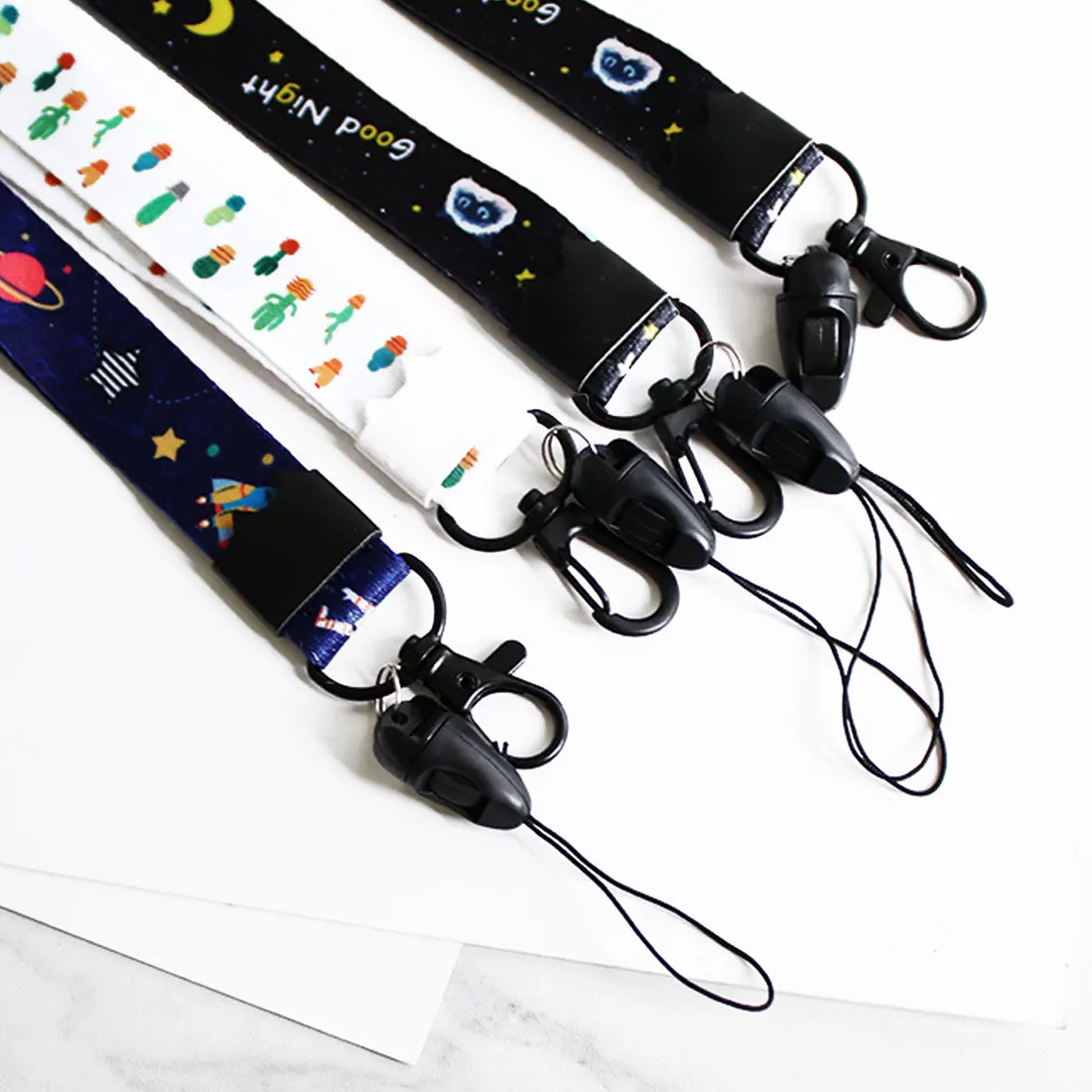 DIY милый висячий канат мультфильм шнурок для ключей шнур для MP3 USB флэш-накопители ключи брелки тэг идентификационноо имени
