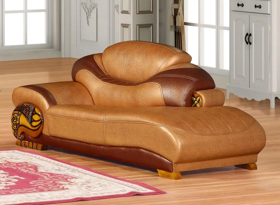 2018 Limited Time-limited Sectional Sofa Beanbag Armchair Yg Furniture Sofa Set With Genuine Leather Corner Modern