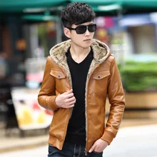 M~ 3XL! мотоциклетная кожаная мужская одежда Подростковая тонкая бархатная утепленная верхняя одежда кожаная куртка Верхняя одежда костюмы певицы