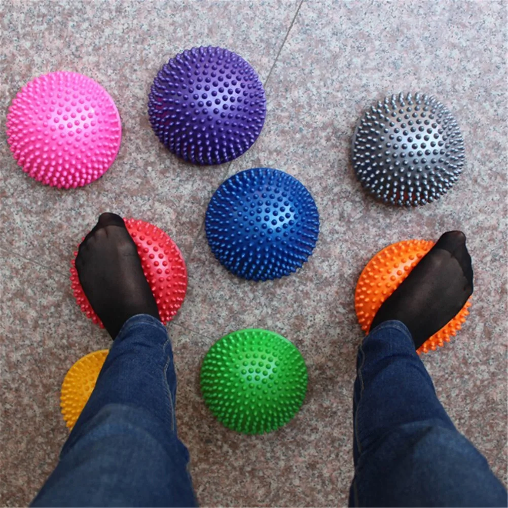 

2PCS Kids Durian Massage Ball Hemispheres Stepping Stone Children Kindergarten Sensory Integration Balance Training Toys