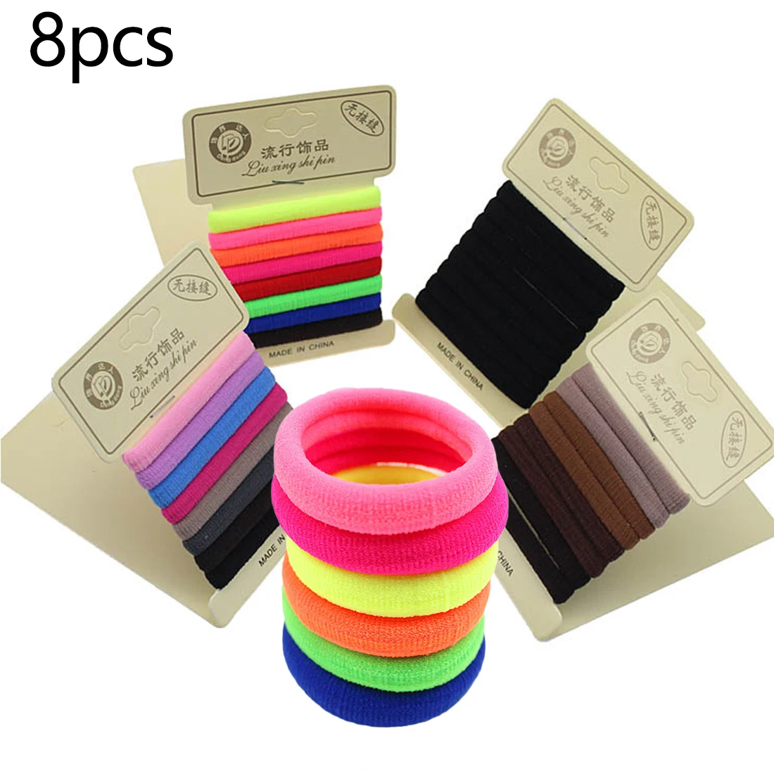 

High Elastic Hair Band 1Pack/Set Headband Tie Gum Holder For Women Girl Hair Accessories Hair Rope Seamless Rubber Band