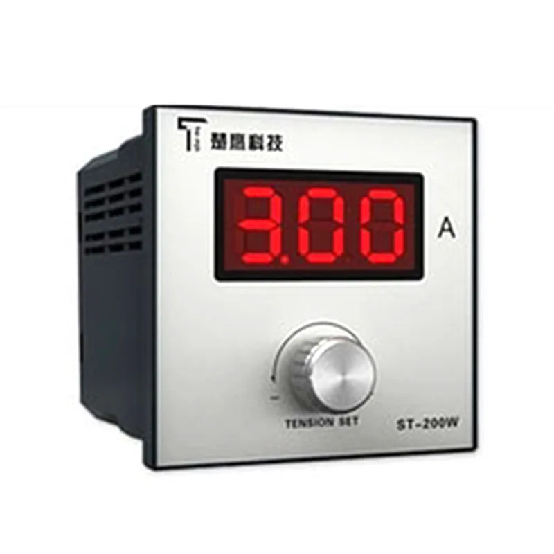

ST-200W Tension Controller, 0-3A Manual Digital Display Tension Meter, Magnetic Particle Controller