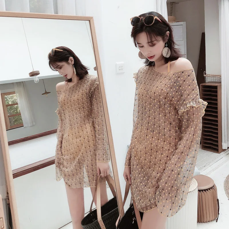 

Whole Woman Swimwear Swimsuits Women Tankinis Tankini Two-Piece Swimsuit Swimming Suit Girl 2019 New Sexy Long Sleeve Shirt