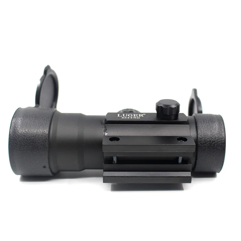 Luger 3x44 vermelho verde dot sight scope