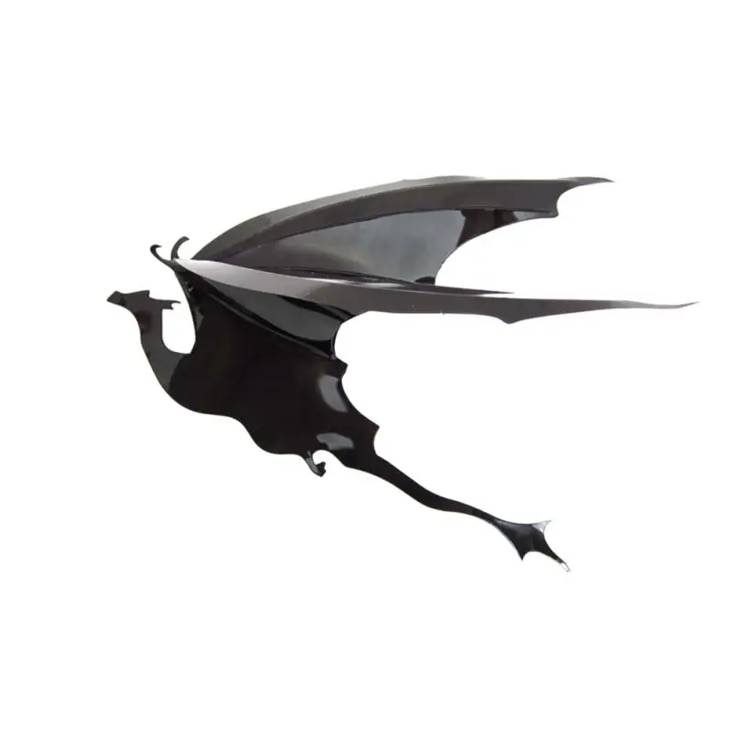 fantasy 7pcslot halloween decor dinosaurs boys rooms fun life game of thrones inspired 3d dragon wall art dragon silhouettes