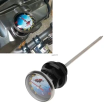 Motorcycle Parts Oil Tank Temperature Gauge For 110cc 125cc Dirt Pit Bike ATV oil cap wholesale