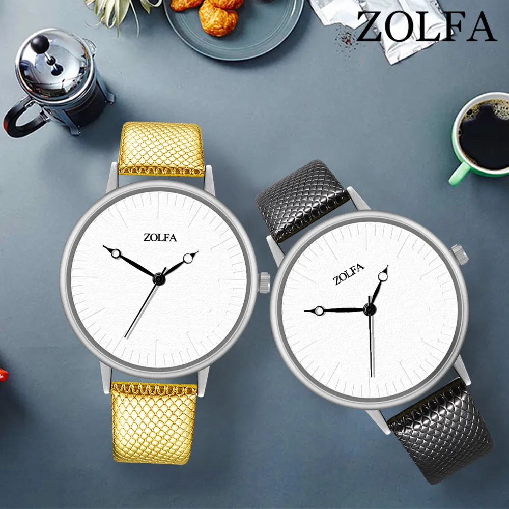 

New Product Watches Women Simple Thin Dial Ladies Casual Dress Quartz Wristwatch Solid Color Leather Strap Clock Reloj Mujer@50