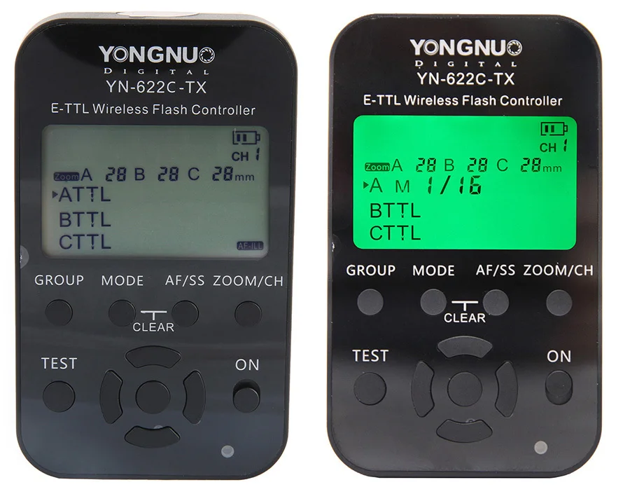 

YONGNUO YN-622C-TX YN622C-TX Wireless TTL Flash Controller Transmitter for Canon