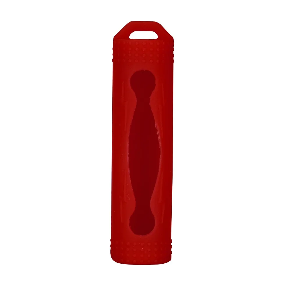 

New 1pc Colorful Silicone Battery 18650 Holder Protective Covers Soft Rubber Skin for 1x18650 Battery ja25