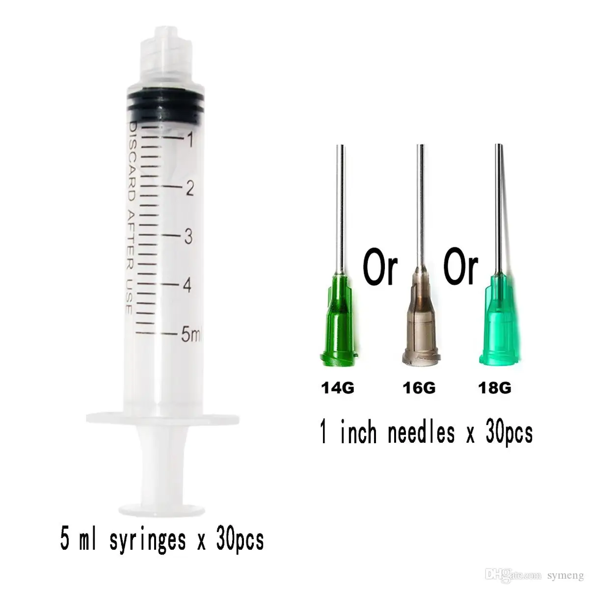 18 5G Ponta Romba Dispensa Agulhas Injector