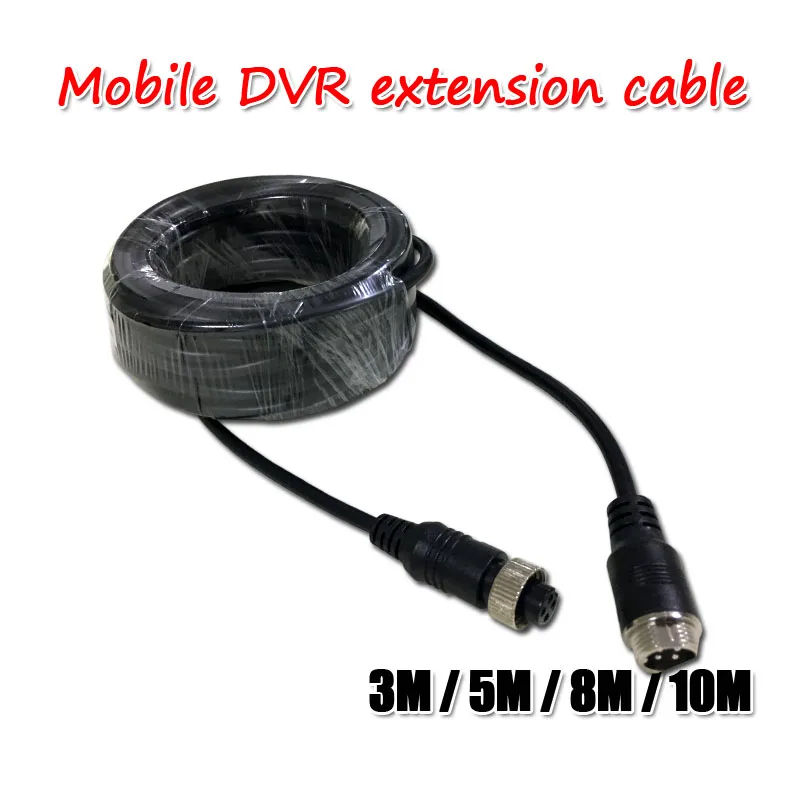 

4 PIN Aviation Connector Video Audio Professional Extend Cable for CCTV Camera