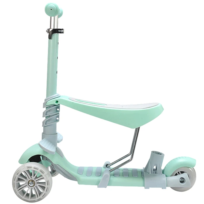 

5 In 1 Double Mode Scooter With Three Wheels For Children Kids Growing Up Outdoor Sport Balance Ride Bike Multi-Mode Toy