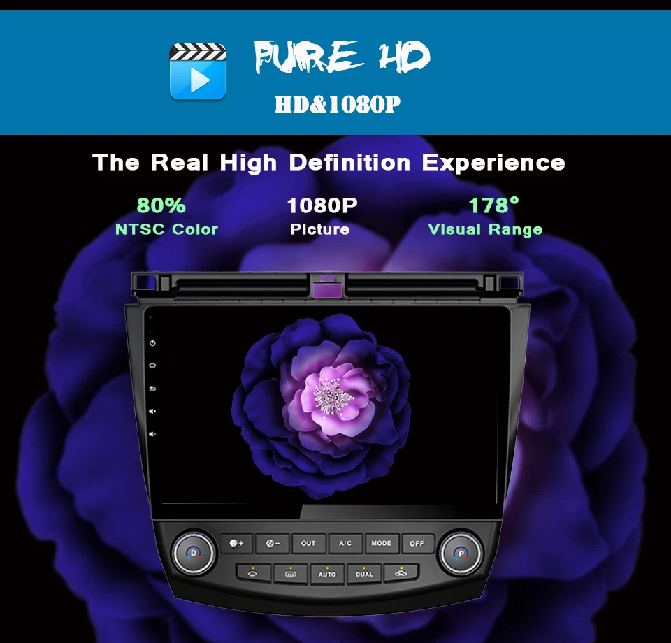 Perfect Octa core 1024*600 android 9.0 Car GPS radio for honda accord 2003-2007 with 4G RAM no dvd WIFI 3/4G bluetooth Stereo Audio 2 Perfect Octa core 1024*600 android 9.0 Car GPS radio for honda accord 2003-2007 with 4G RAM no dvd WIFI 3/4G bluetooth Stereo Audio 2