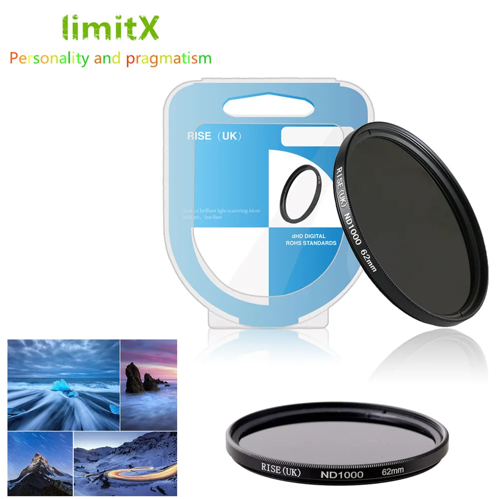 LimitX Neutral Dichte Filter objektiv ND1000 ND3.0 für Nikon CoolPix