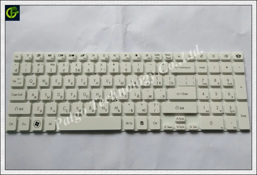 

Russian Keyboard for Acer TravelMate P256 P256-M P256-MG P256M P256-MP P256-MPG White RU version
