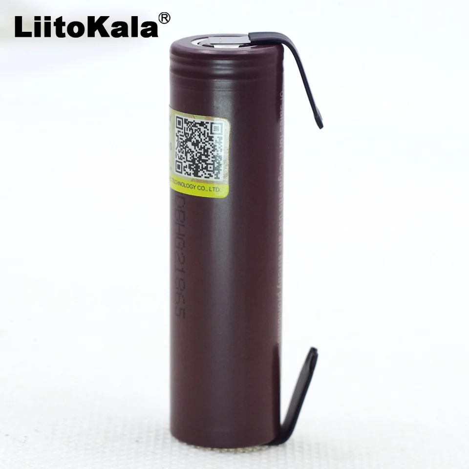 3 предмета в комплекте. Liitokala HG2 18650 3000 mAh перезаряжаемый аккумулятор для электронных сигарет высокоразрядный, 30A высокий ток+ DIY nicke(сварка
