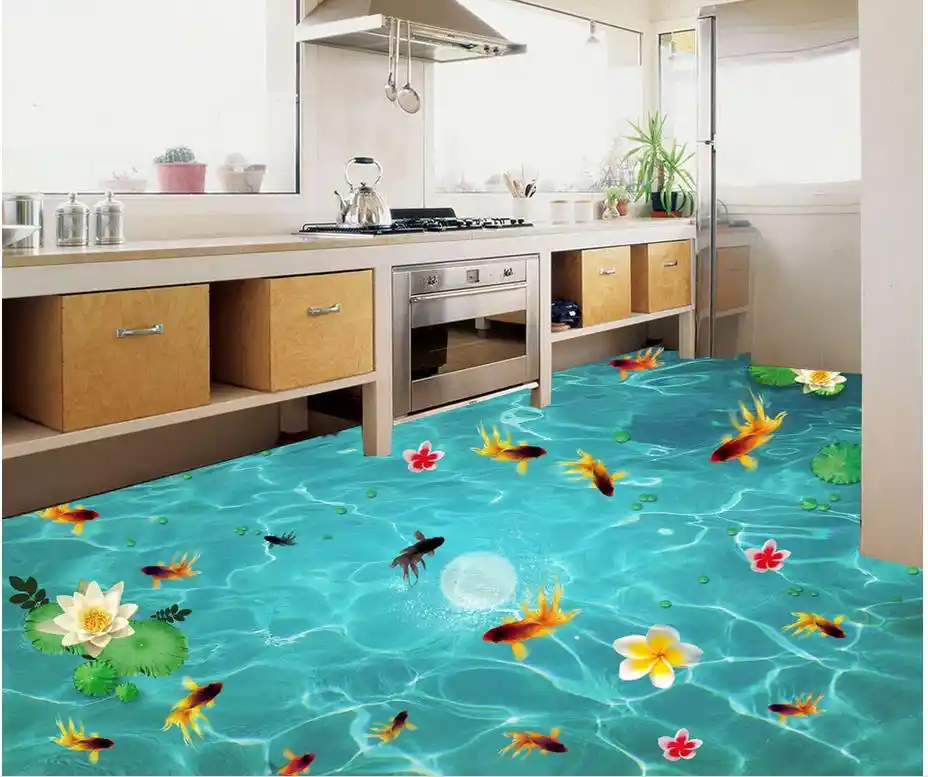 OLSR/® 3D Hermosa playa Adhesivo de suelo desmontable impermeable pegatina de pared Pegatinas Decorativas Adhesiva Pared Dormitorio Sal/ón Guarder/ía Habitaci/ón Beb/és Infantiles Ni/ños 03
