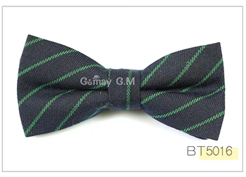 New Men Fashion Classic Plaid Cotton Bowtie Neckwear Adjustable Mens Bow Tie for wedding england style ties - Цвет: BT5016