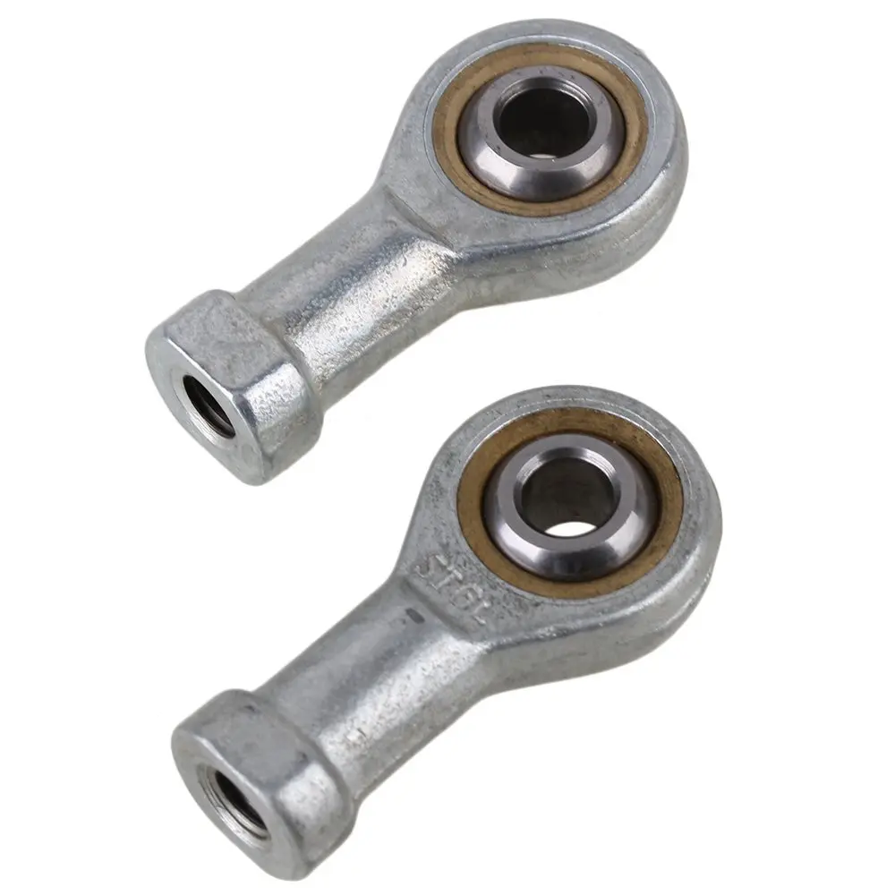 

Silver High Precise 6mm Female Metric Left Hand Self Lubrication Threaded Rod End Joint Bearing Pack of 2