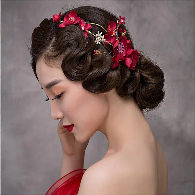 wedding hairstyles with hair jewelry
