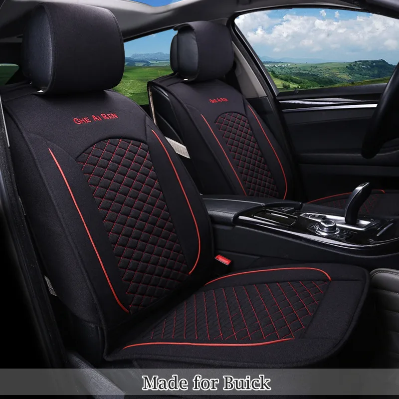 Linen Breathable Seat Cover For Buick Enclave Encore